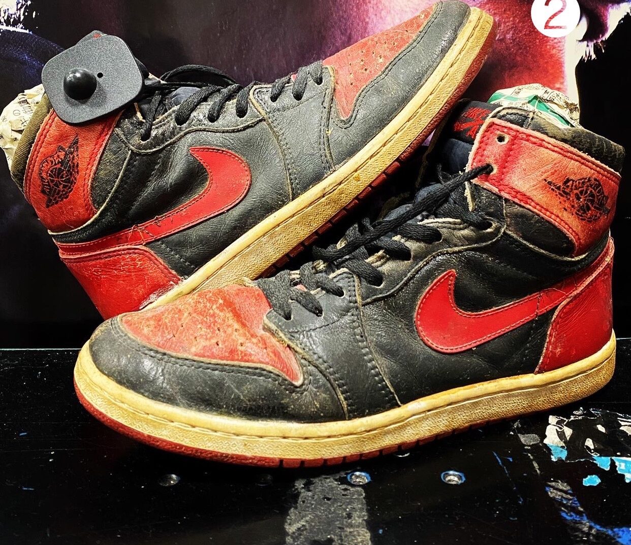 ヴィンテージ＊1985製 AIR JORDAN 1 ROYAL｜1985製 AIR JORDAN 1 BRED ...